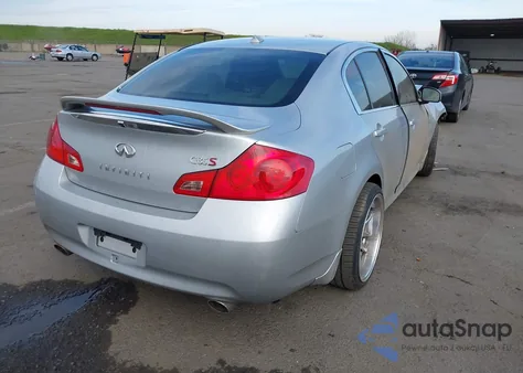 2007 Infiniti G35 Sport из США, поврежденный, VIN JNKBV61E07M721167